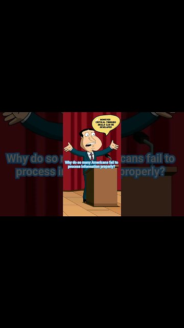 Americans fail at Critical Thinking #archaeology #history #debate #trump #biden #america #familyguy
