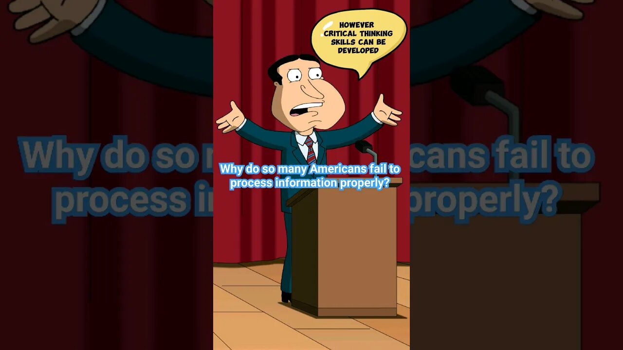 Americans fail at Critical Thinking #archaeology #history #debate #trump #biden #america #familyguy