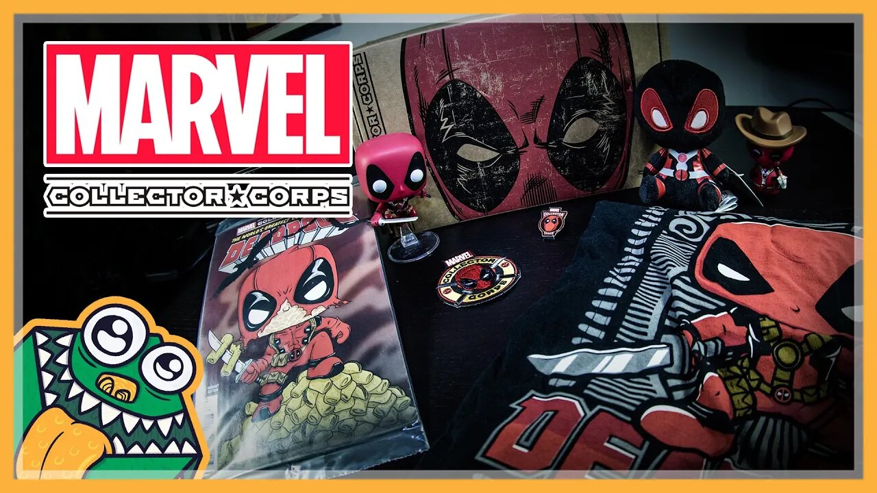 Marvel Collector Corps - Deadpool - February 2016 - Unboxing and Overview