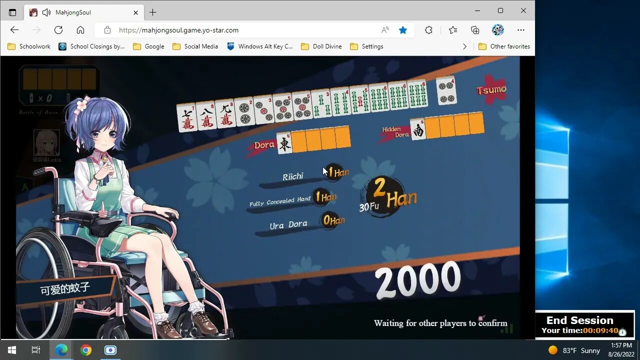 #MahjongSoul #041 (Battle of Asura #NotSailorMoon)