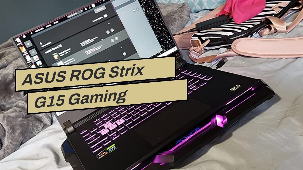 ASUS ROG Strix G15 Gaming Laptop, 15.6” 300Hz 3ms IPS Type FHD Display, NVIDIA GeForce RTX 3050...