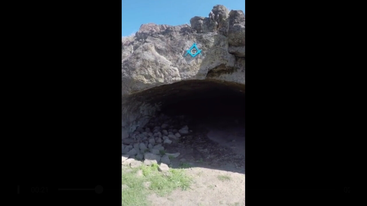 Masonic Temple Discovered in Secret Cave. Kids Shoes, Bones & Skull Discovered