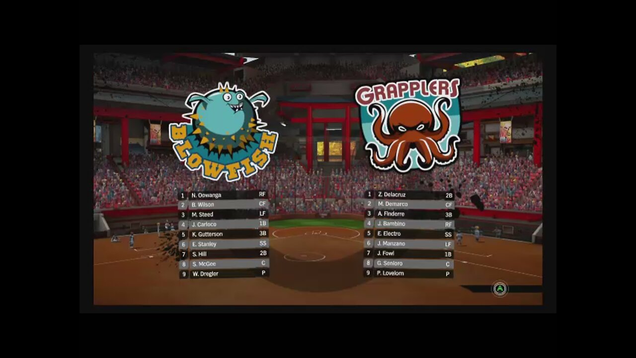 Super Mega Baseball 2 Blowfish vs Grapplers Part 1