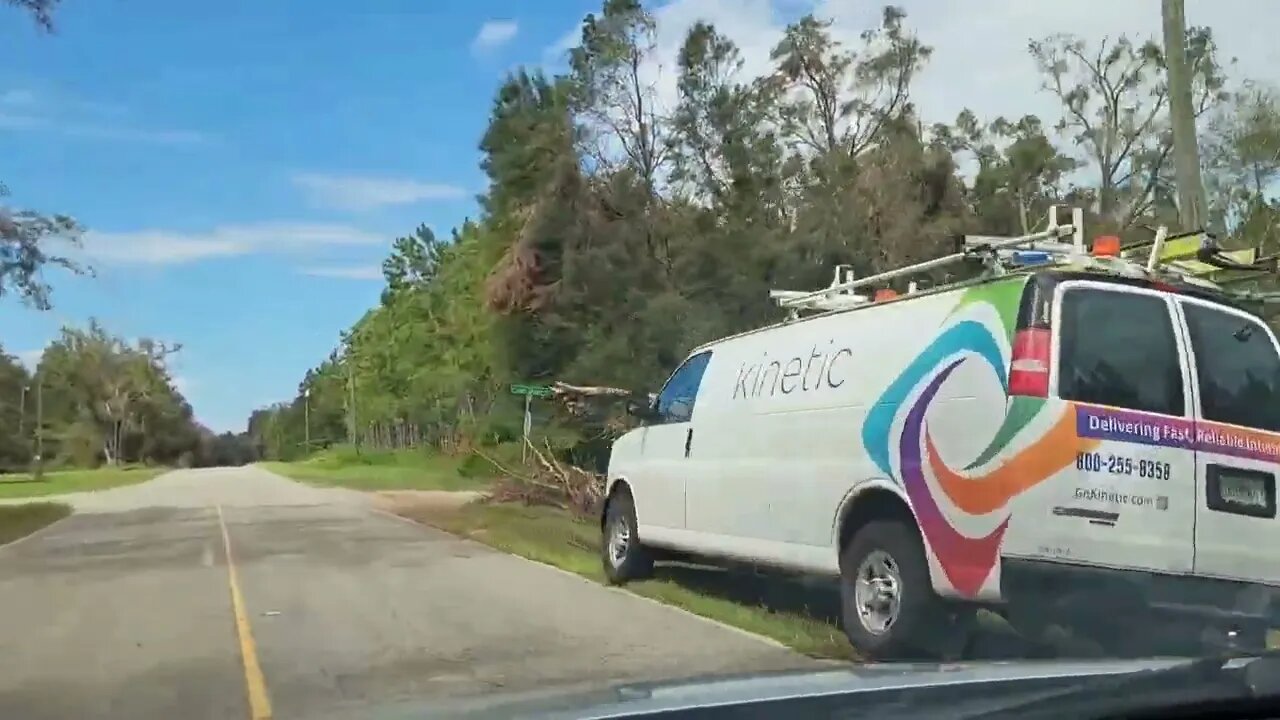 Mayo Florida Hurricane Damage Rural Areas