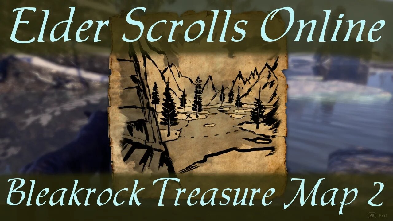 Bleakrock Treasure Map 2 [Elder Scrolls Online ESO]