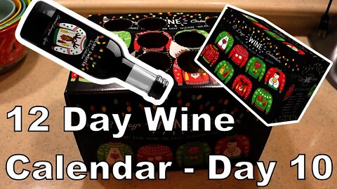 day 10 Sam's Club 12 days of wine Christmas wine sampler review