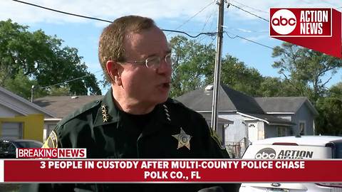 Sheriff Judd, Winter Haven Chief update multi-county police chase