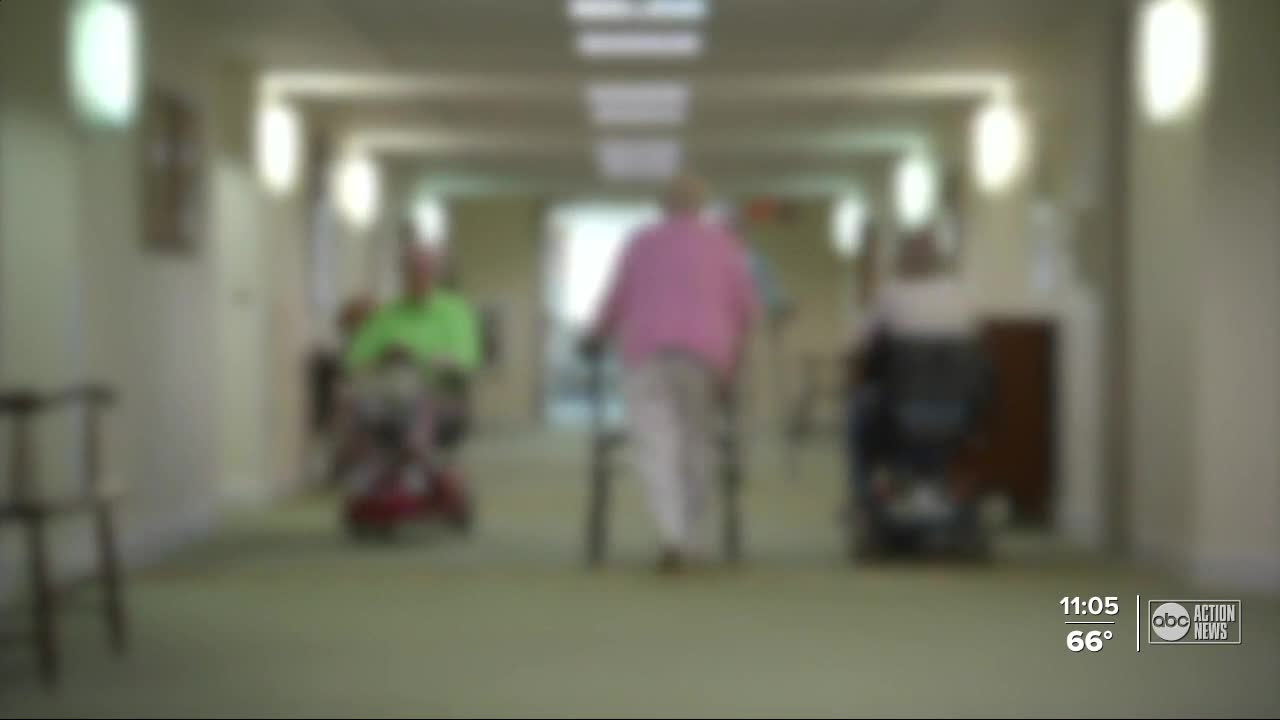 Questions over long-term care facility visits