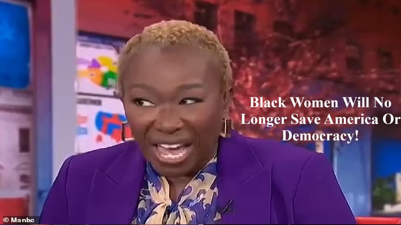 Joy Reid Tells White Women That They Are The Problem In America & Black Women Are Through With Them!