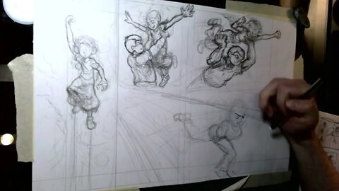 1 Minute Art Timelapse: Pages 134-135
