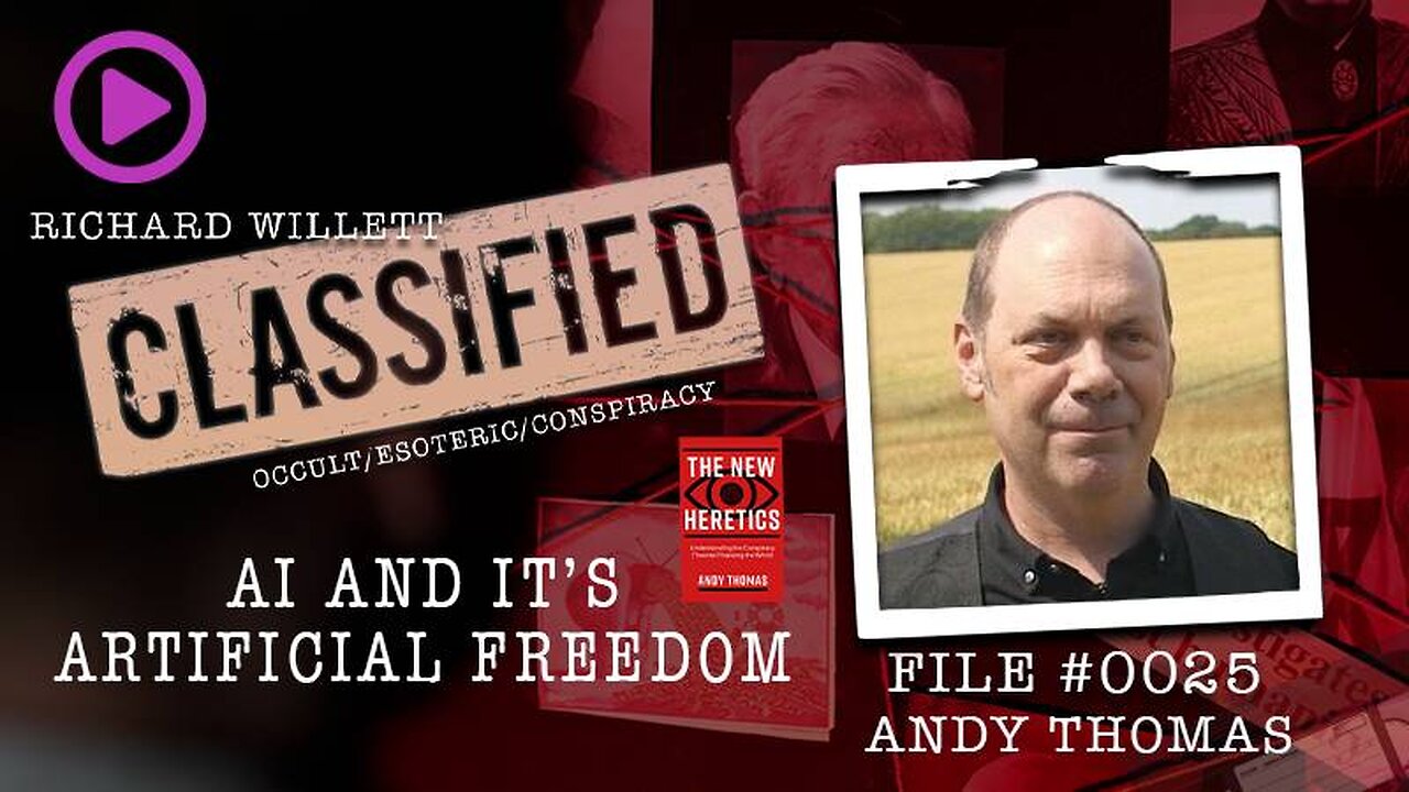 Unveiling Top-Secret File #0025: Andy Thomas - A.I and It's Artificial Freedom | Ickonic.com