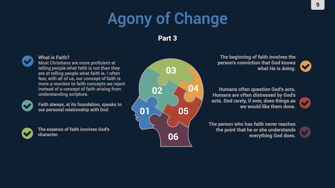 The Agony of Change - Part 3