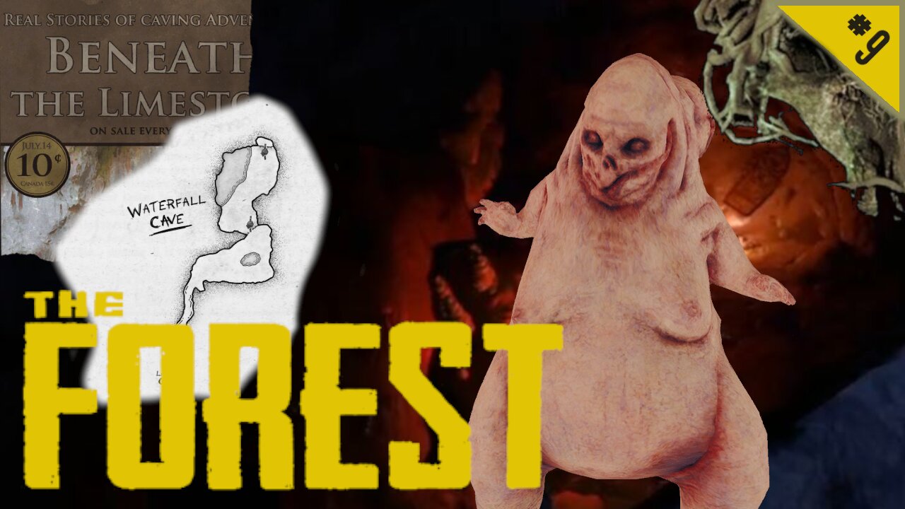 ENTERING THE WATERFALL CAVE | The Forest - Season 1 Part 9