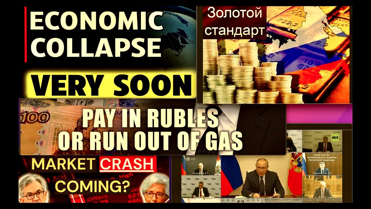 Putin Russia Drain Swamp Germany Must Pay For Energy In Gold Bitcoin Rubles Federal Reserve Collapse