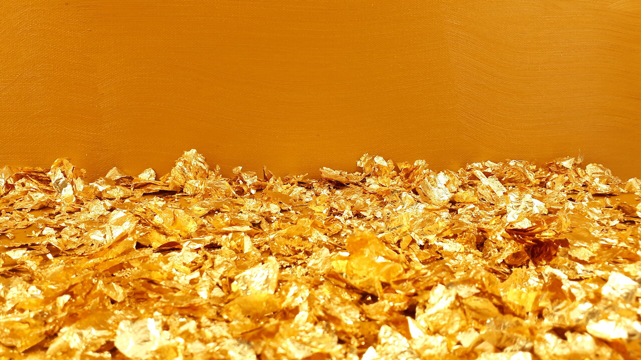 Flakes Of Gold - Still - Falling - Blowing Away - by MultiMediaSusan