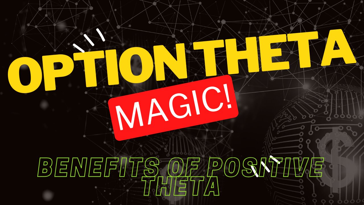 Theta Magic! #Profit From Positive Theta in Your #Options Portfolio #Trading