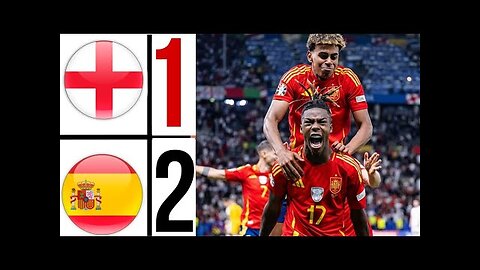 England vs Spain Final Euro 2024 HIGHLIGHTS - Mico Williams Goal & mikel oyarzabal Goal Euro 2024