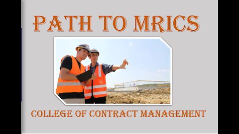 Path to MRICS