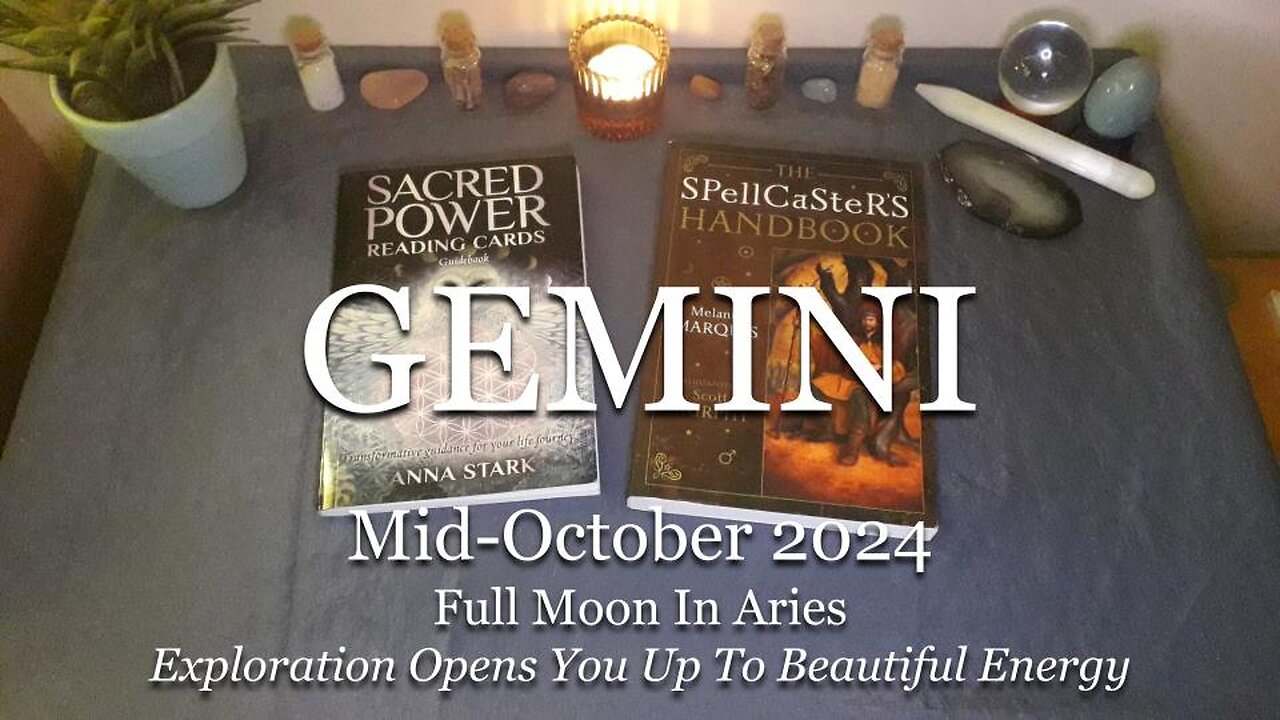 GEMINI - Exploration Opens You Up To Beautiful Energy - Mid-October 2024