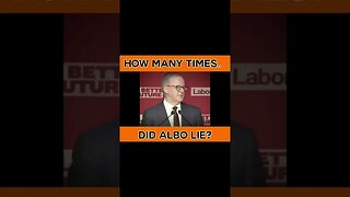 How many times has Albo lied?