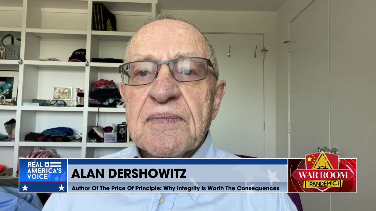 Alan Dershowitz: ‘America Will Not Survive’ If Americans Put Party Over Principle