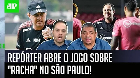 "Dois jogadores ME FALARAM que o Rogério Ceni..." Repórter ABRE O JOGO sobre "RACHA" no São Paulo!