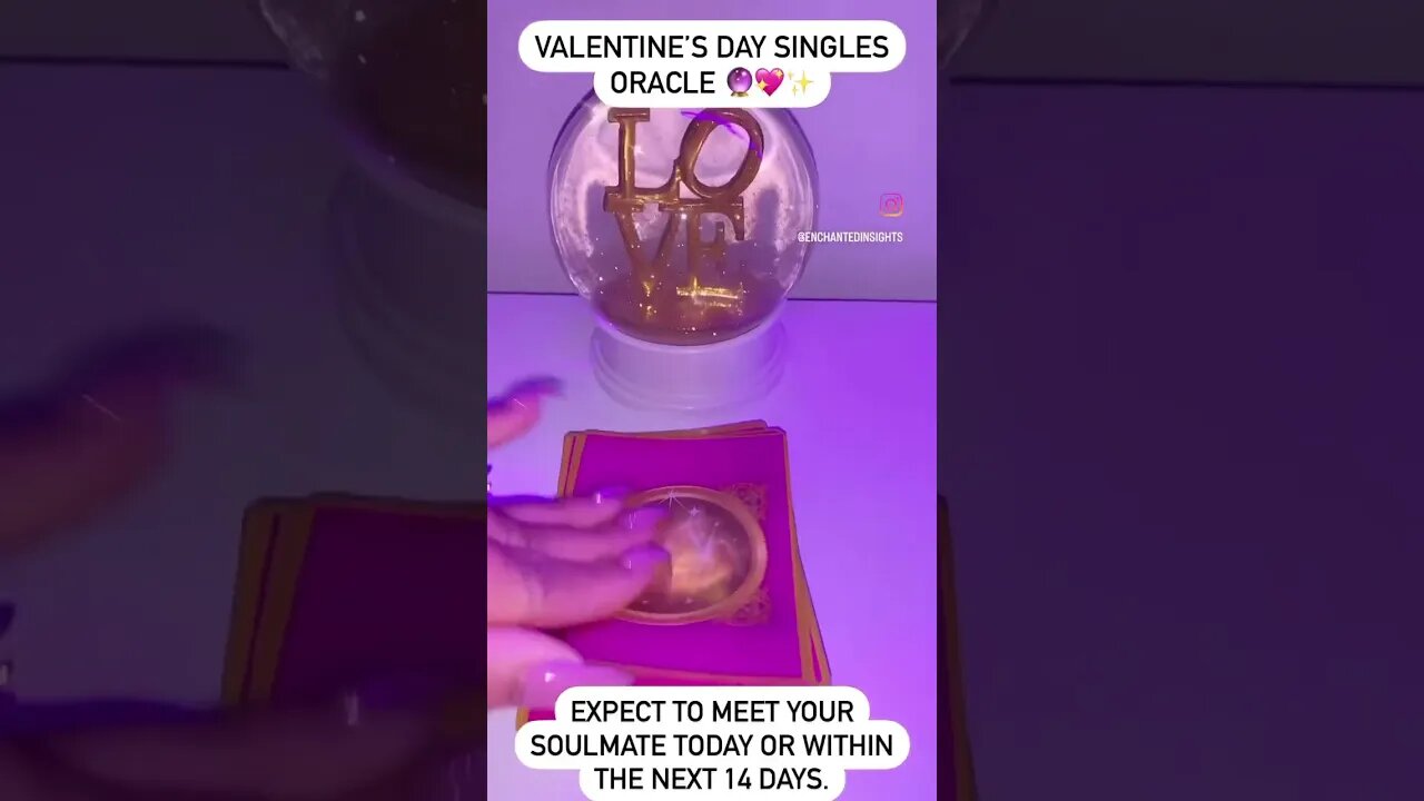 VALENTINE’S DAY SINGLES ORACLE 🔮💖✨