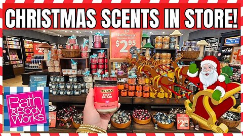 $2.95 Wallflower Sale | Christmas Scents In Store | Bath & Body Works | #bathandbodyworks