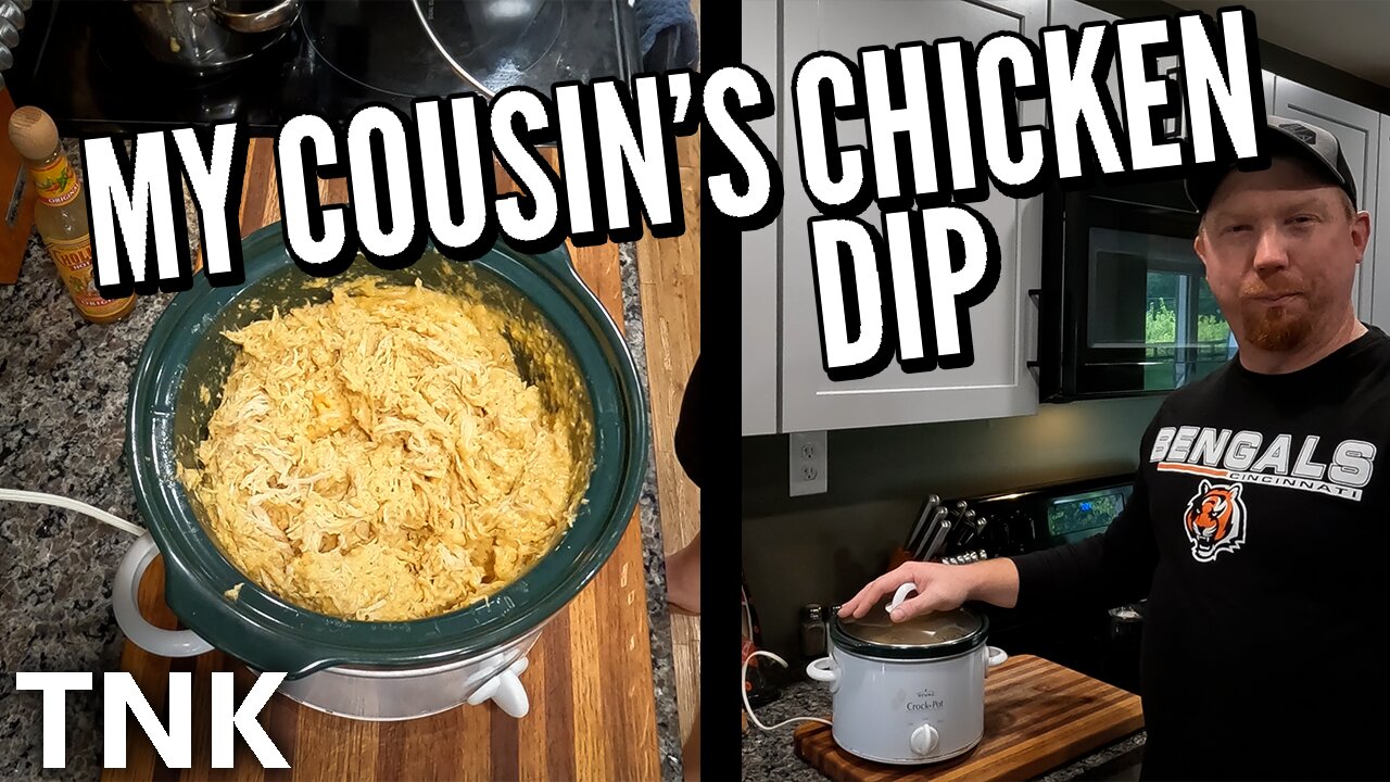 My Cousin's Taco Queso Chicken Dip | The Neighbors Kitchen