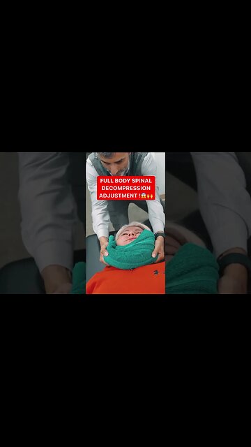 FULL BODY SPINAL DECOMPRESSION ADJUSTMENT! 😮‍💨🙌 | Dr. Boris Nektalov
