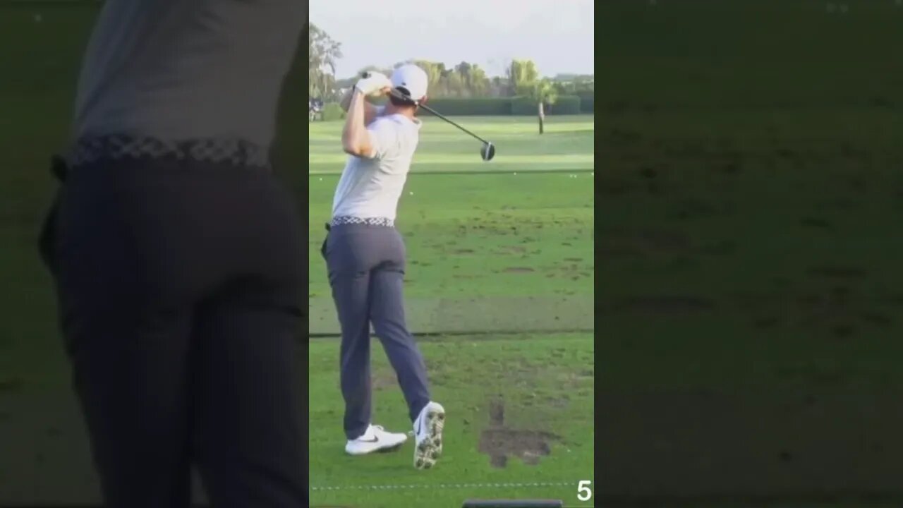 Rory McIlroy absolutely rips a driver! #rorymcilroy #golf #tomgillisgolf