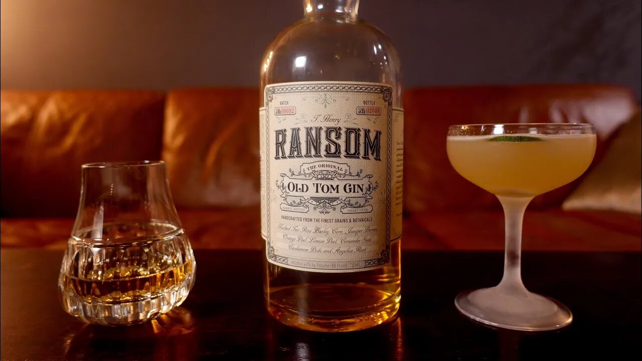 Ransom Old Tom Gin Review - Pre-Prohibition Style Gin