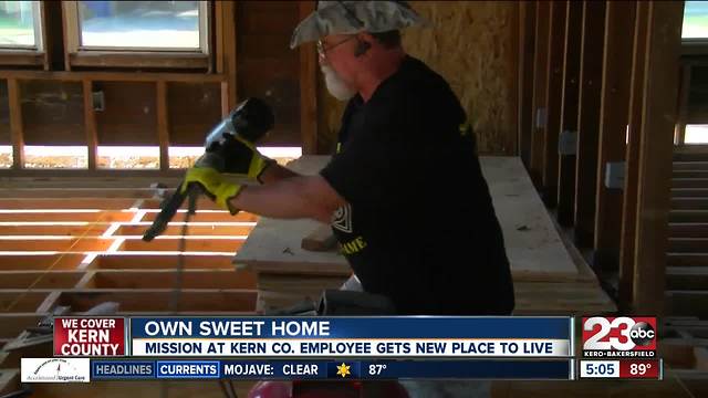 Man gets his dream home with the help of a local organization