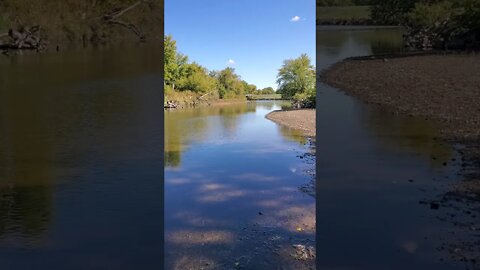 at the river ( beautiful fall colors)