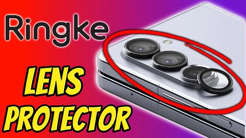 Ringke Camera Tempered Glass Lens Protectors For Galaxy Z Fold 5