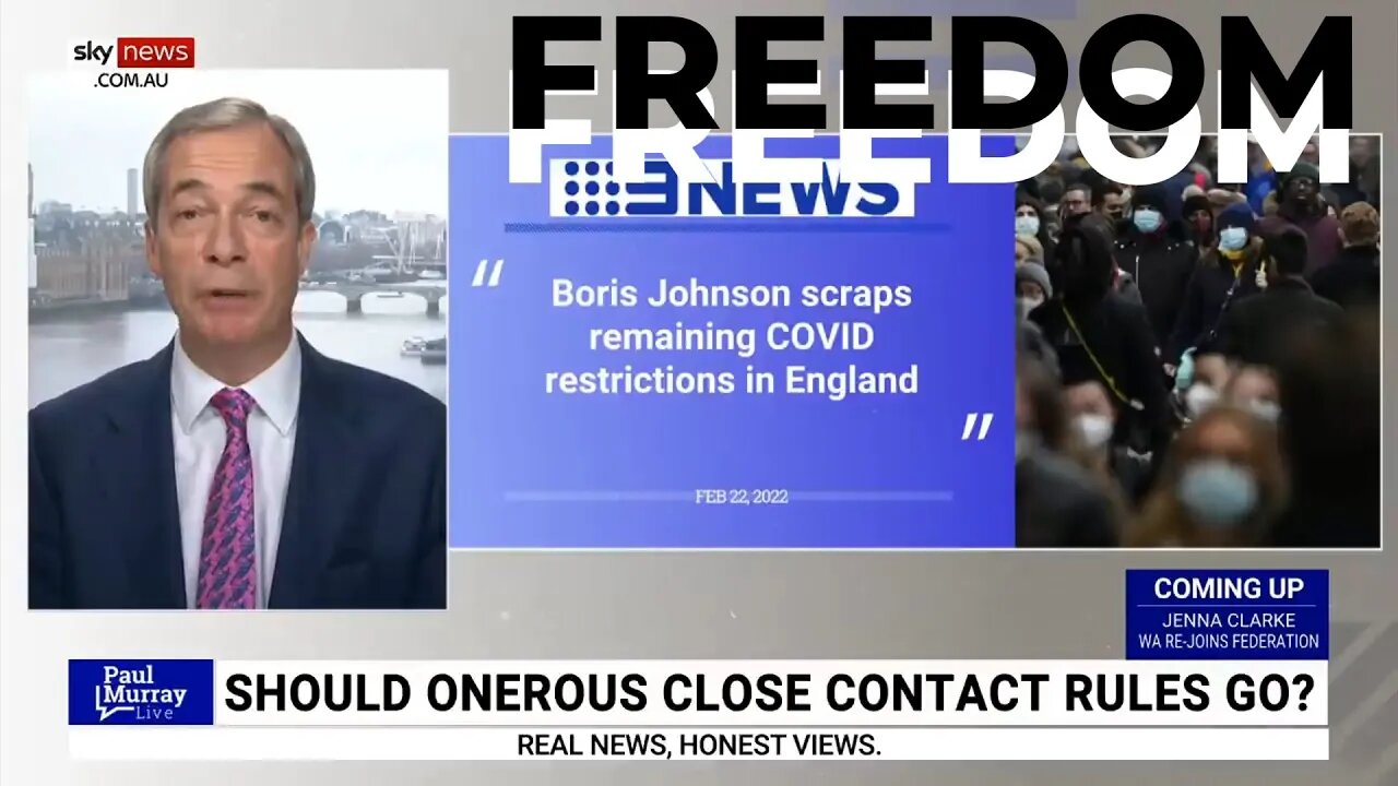 The UK People finally granted Freedom from Restrictions