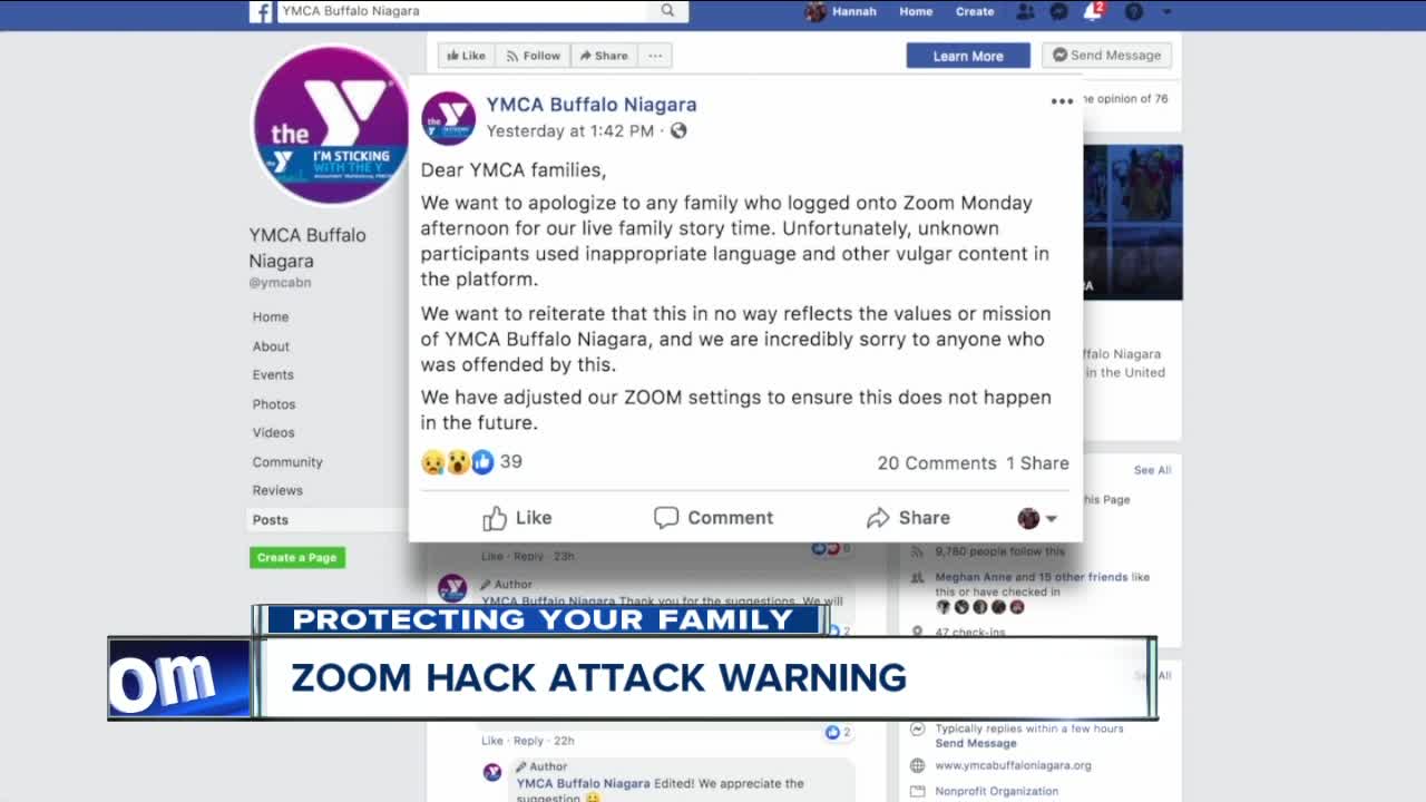 Zoom hack attack warning