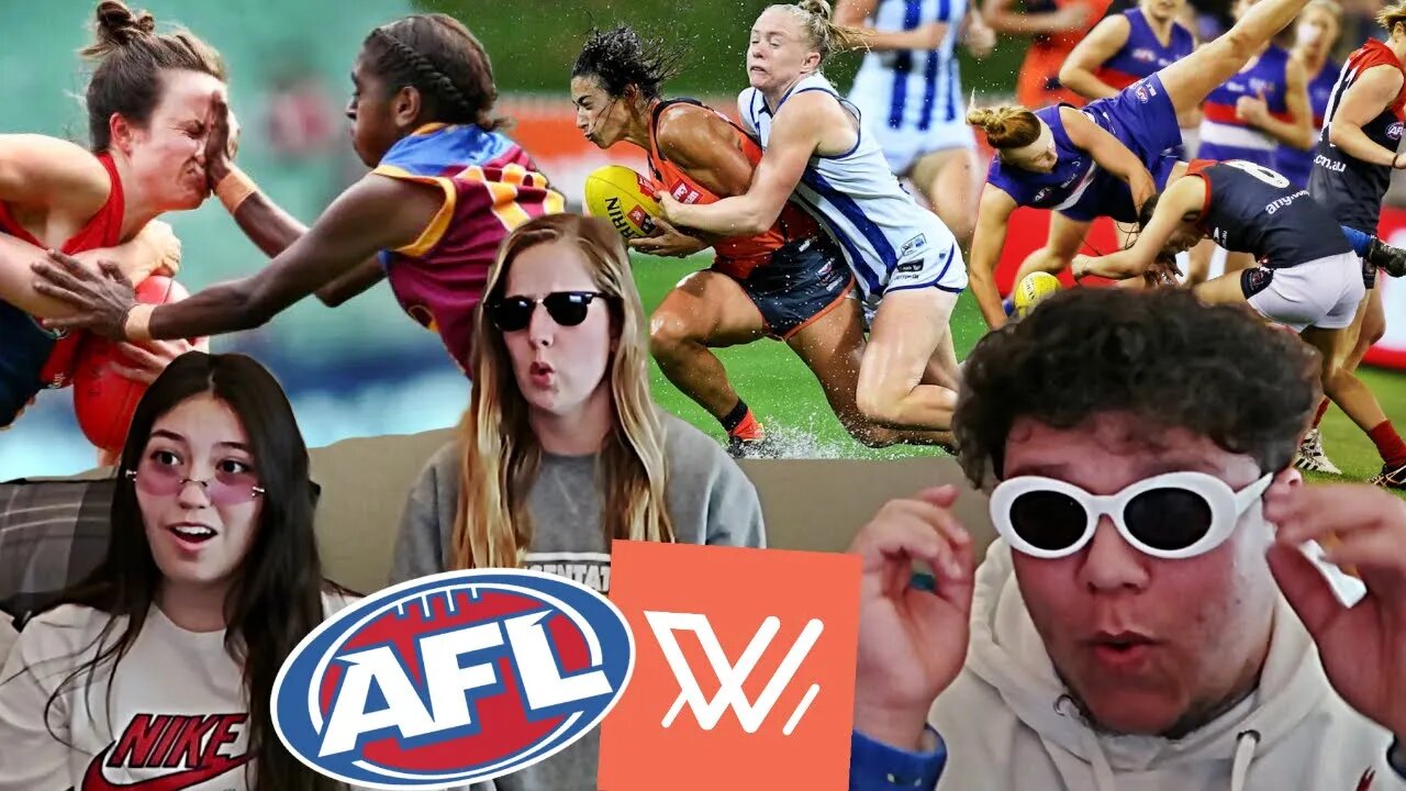 NURSES REACT TO WOMEN'S AFL BIGGEST HITS