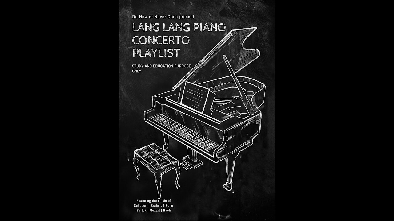 Lang Lang music for relaxation enjoy