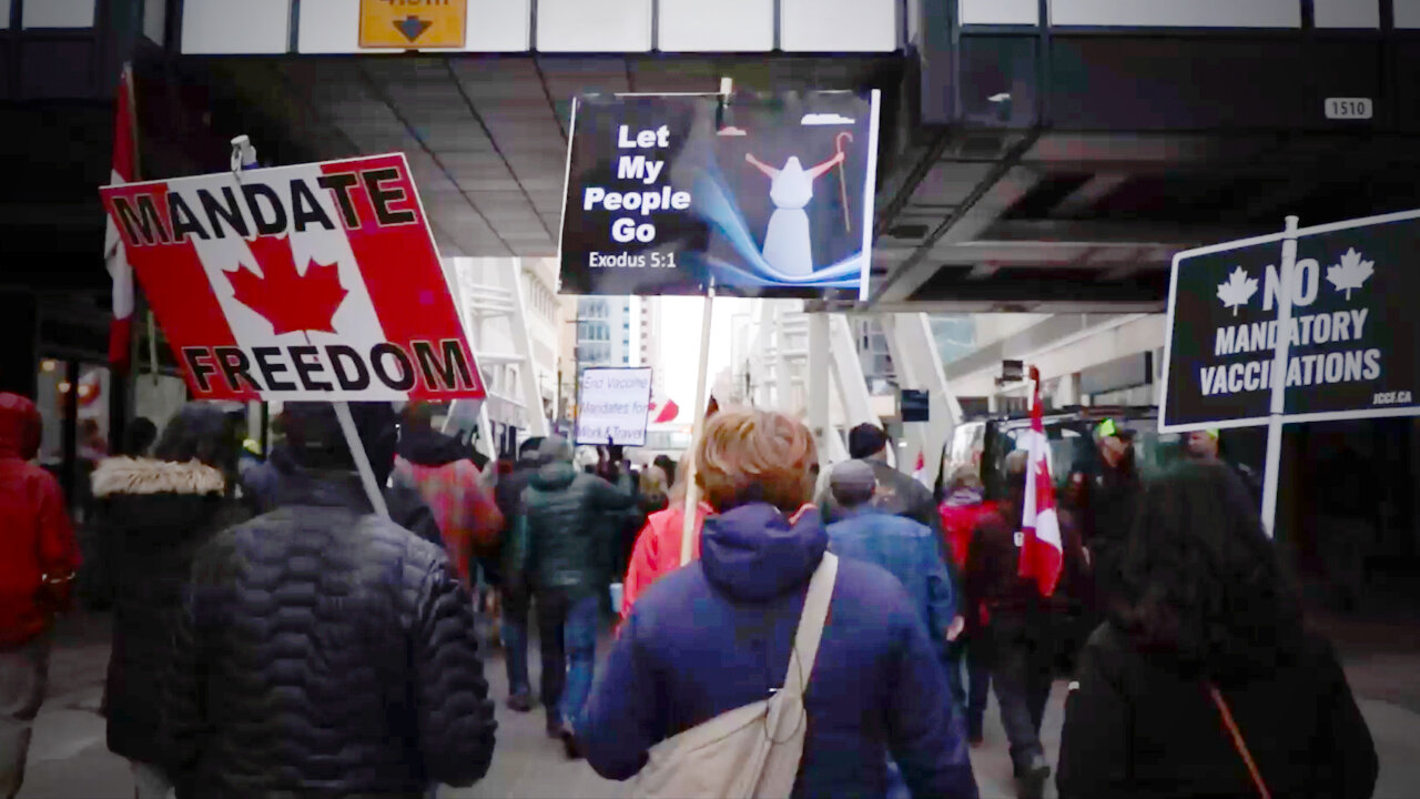 Calgary rallies for freedom under injunction that bans honking