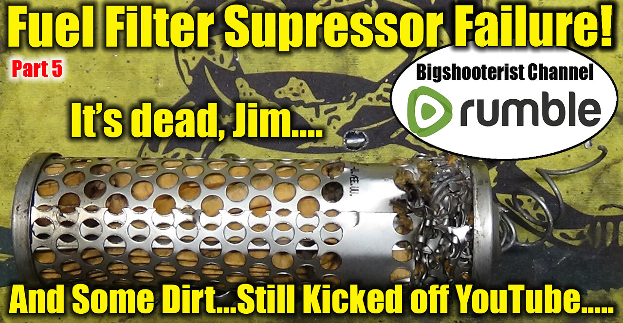 Building a Silencer From a Fuel Filter Part 5 - Catastrophic Failure