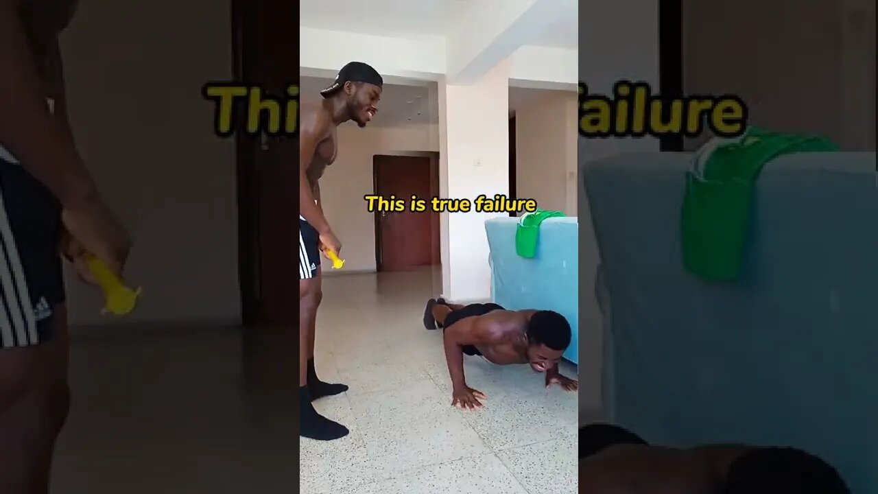 How To Workout To Failure