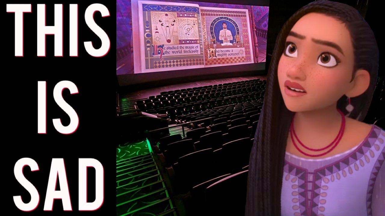 Disney looking at Thanksgiving FAILURE! Wish movie theaters are EMPTY! The next Marvels?