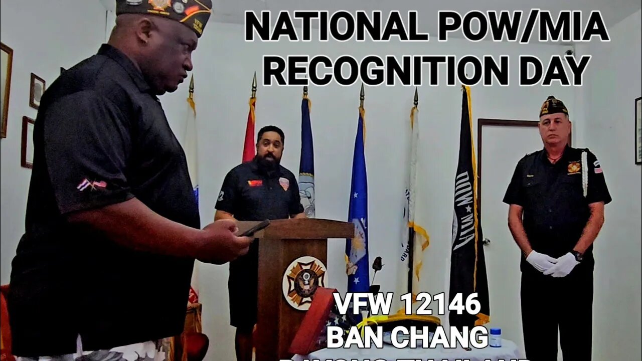 VFW BANCHANG UTAPAO NATIONAL POW/MIA RECOGNITION DAY SEPTEMBER 15 2023 #neverforgotten