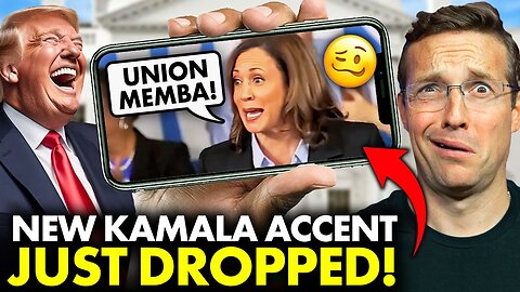 Kamala Breaks-Out Fake Black Accent in Detroit, Crowd CRINGES! Rants About 'Bathtub Collard Greens'