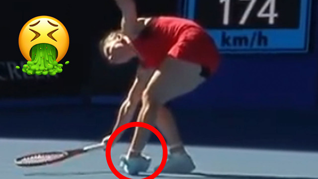 Simona Halep COLLAPSES in Pain After GRUESOME Ankle Twist at 2018 Australian Open