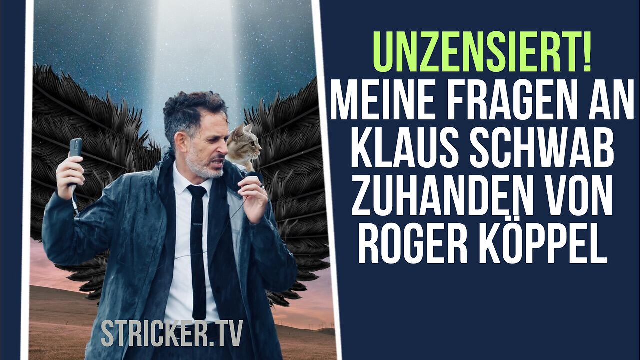Unzensiert! Meine Fragen an Klaus Schwab zuhanden von Roger Köppel