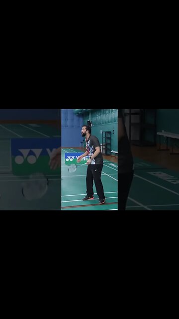 The shuffle footwork for badminton - Abhishek Ahlawat #shorts