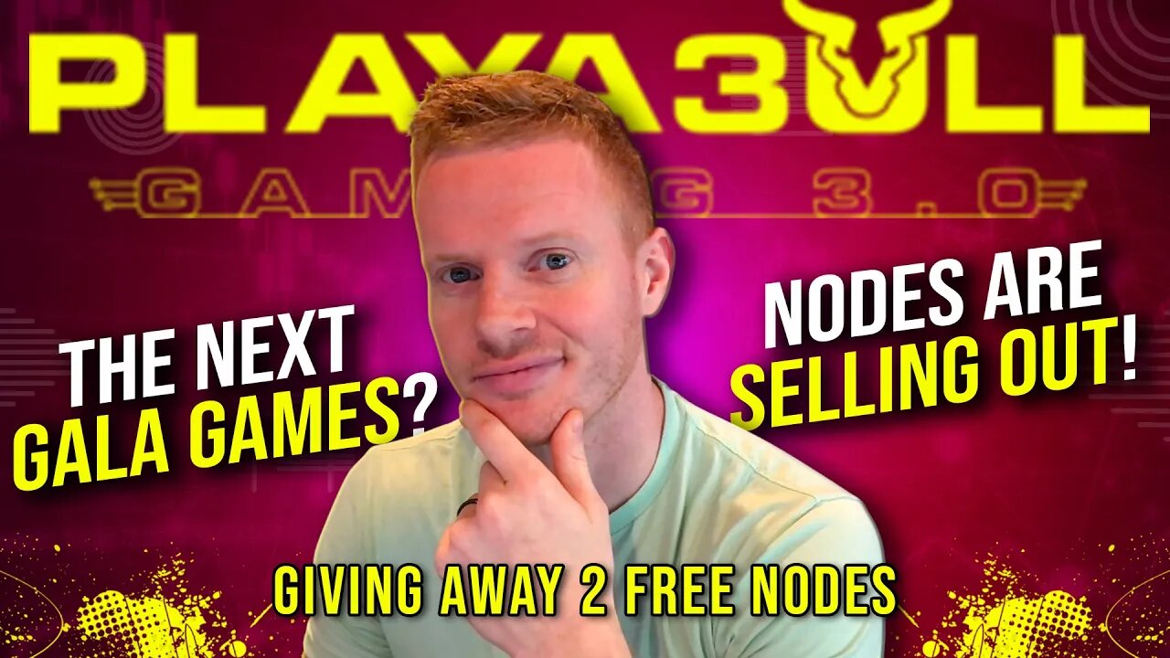 Could this be the next Gala Games? Get in early on Playa3ull Games -- Giving away TWO free nodes