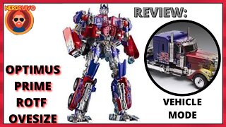 REVIEW TRANSFORMERS ROTF OPTIMUS PRIME K.O DEFORMATION